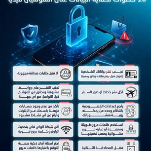 معلومات احذر مشــــاركـــــتها 10 خطوات لحماية البيانات على السوشيال ميديا